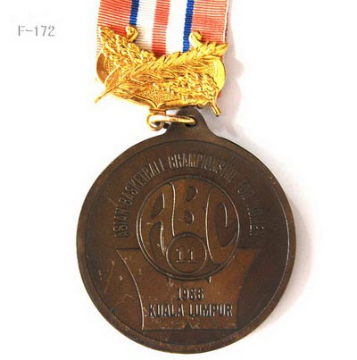 1986亚洲女子篮球锦标赛奖牌