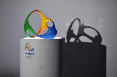 2016年里约奥运会会徽揭晓 百万人现场见证