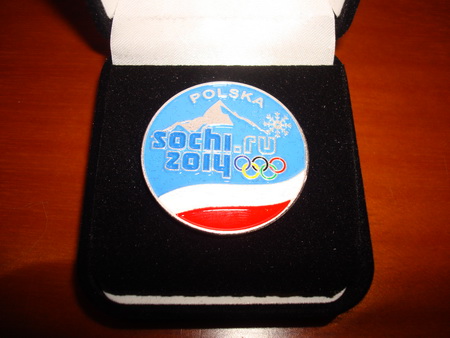 索契冬奥会波兰纪念章