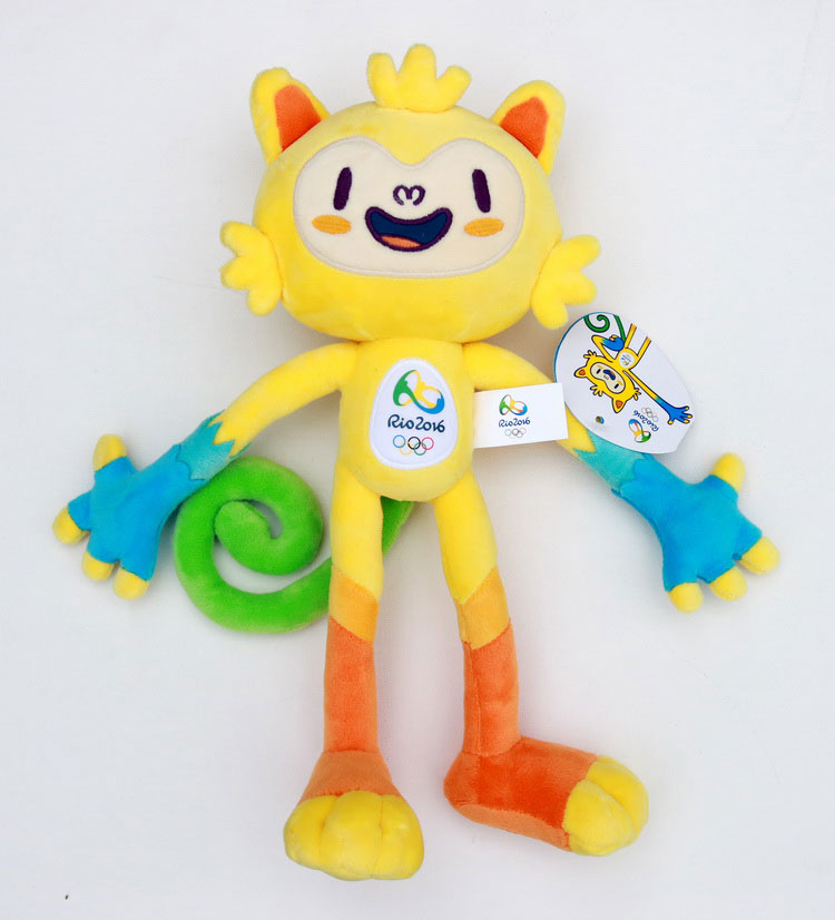 2016里约奥运吉祥物毛绒玩具维尼修斯