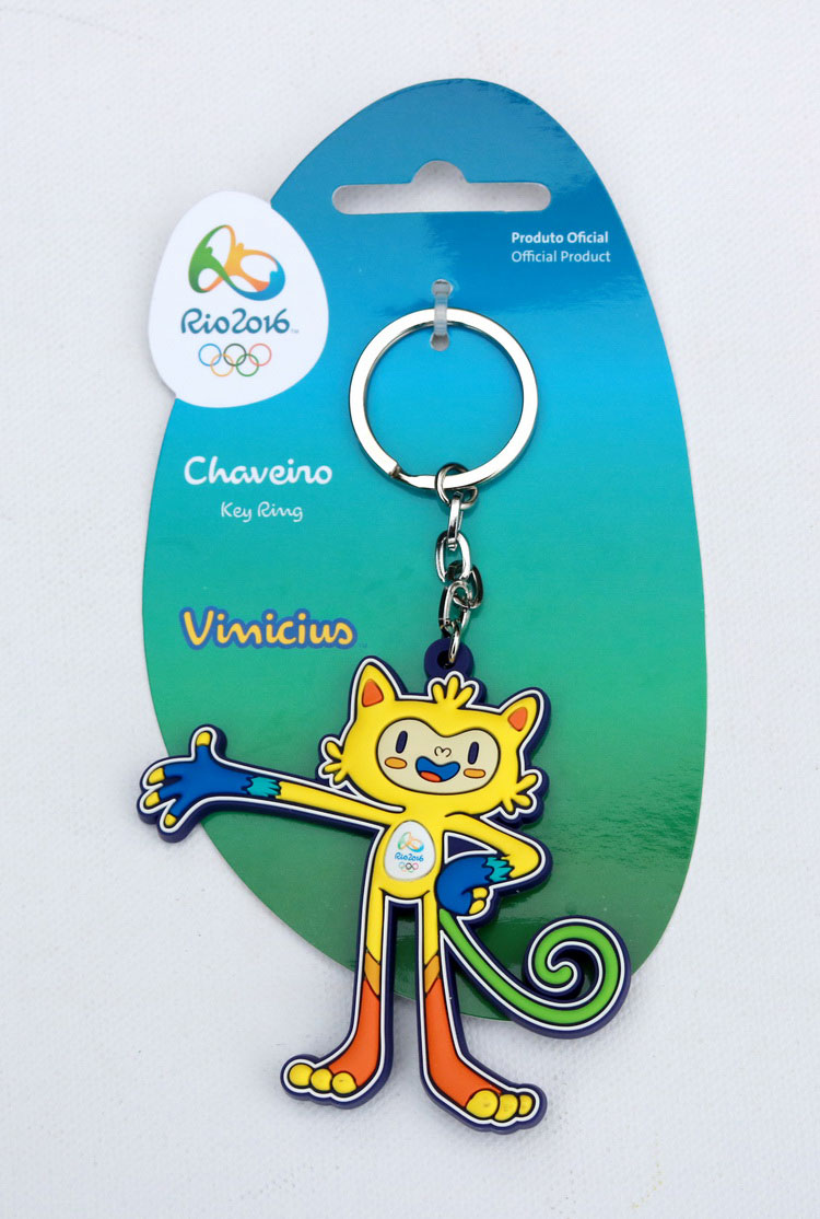 2016里约奥运会吉祥物钥匙链